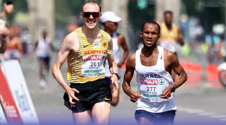 טפרי ורינגר לפני קו הסיום