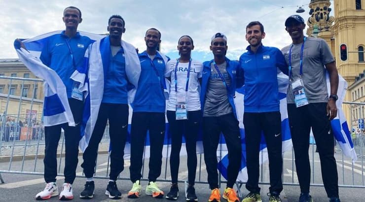 הרצים הישראלים (צילום: איגוד האתלטיקה) הרצים הישראלים