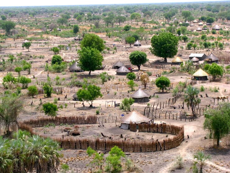כפר בדרום סודן