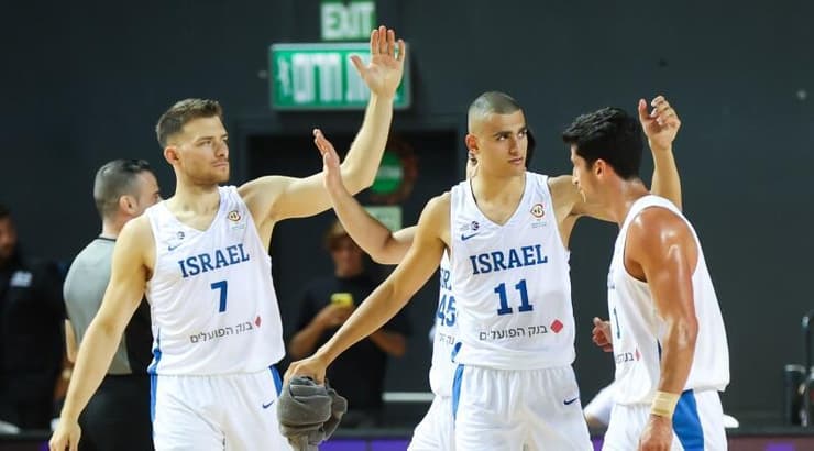 שחקני נבחרת ישראל מרוצים