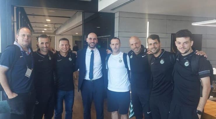 אנשי מכבי חיפה במלון