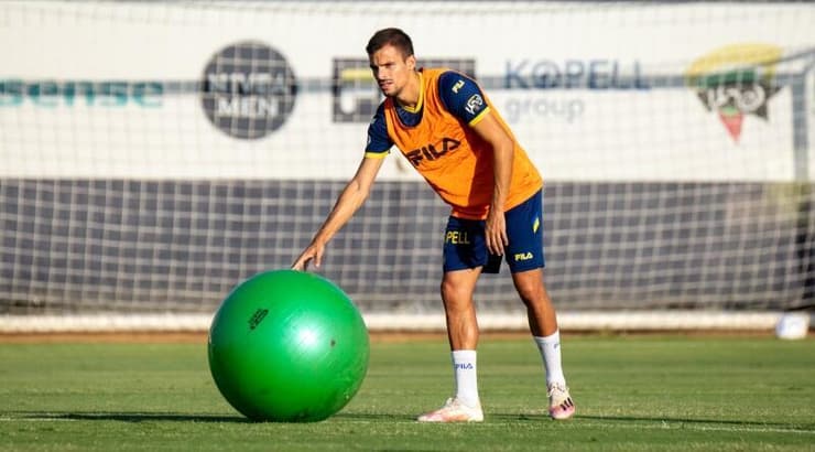 אנדרה ז'ראלדש באימון