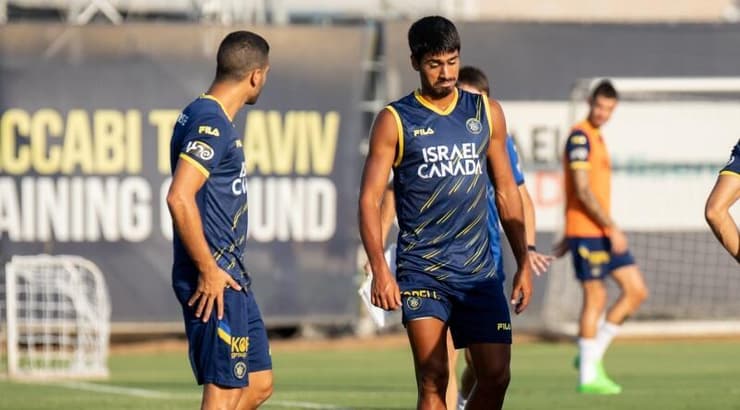 דור פרץ באימון