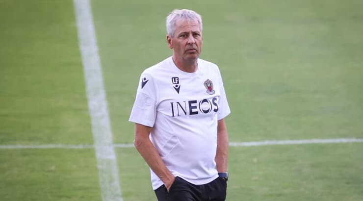 לוסיאן פאברה באימון (איציק בלניצקי) לוסיאן פאברה באימון