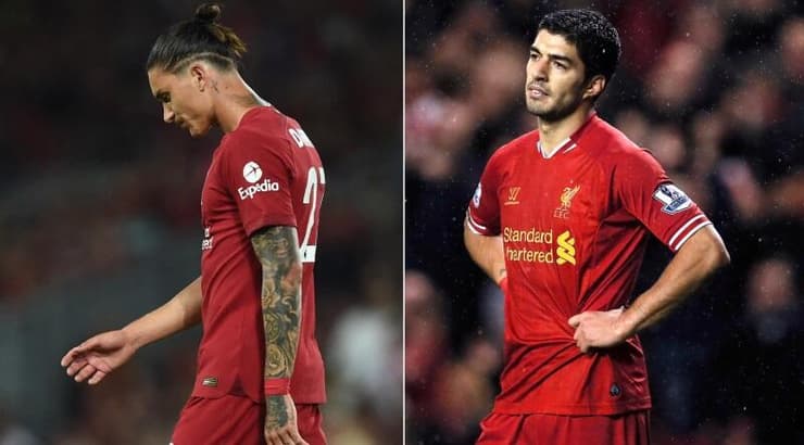 לואיס סוארס ודרווין נונייס (רויטרס) לואיס סוארס ודרווין נונייס