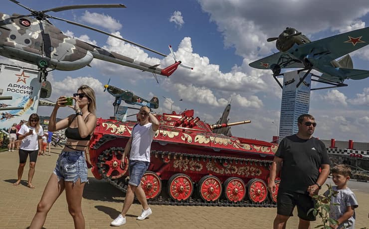 תיירים רוסים רוסיה תיירות פנים 