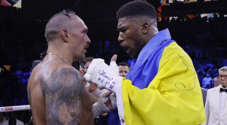 ג'ושוע ואוסיק אחרי הקרב (רויטרס) ג'ושוע ואוסיק אחרי הקרב