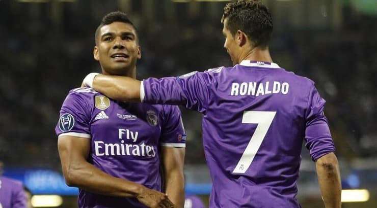 צפויים לשחק יחד במנצ'סטר. רונאלדו וקאסמירו