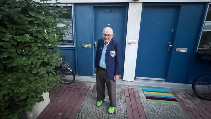 "חשבו שאני מת, היו ספורטאים שעמדו דום לזכרי". שאול לדני ברחוב קונולי (צילום: זאב אברהמי) שאול לדני