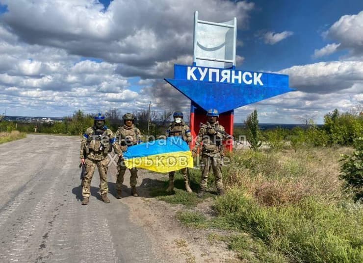 כוחות אוקראינים בחרקוב נגד הפלישה הרוסית
