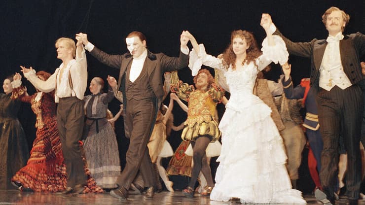 הצגת הבכורה של "פנטום האופרה" ב-1988