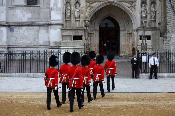 בריטניה לונדון הלוויה המלכה אליזבת השנייה