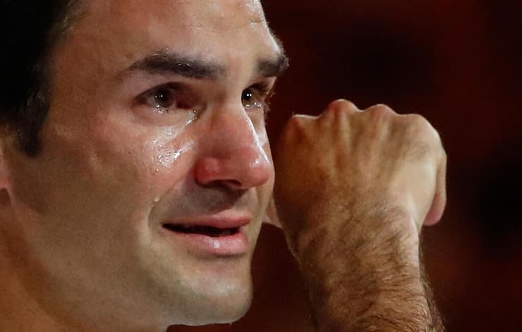רוג'ר פדרר טניסאי שוויצרי באליפות אוסטרליה 2018