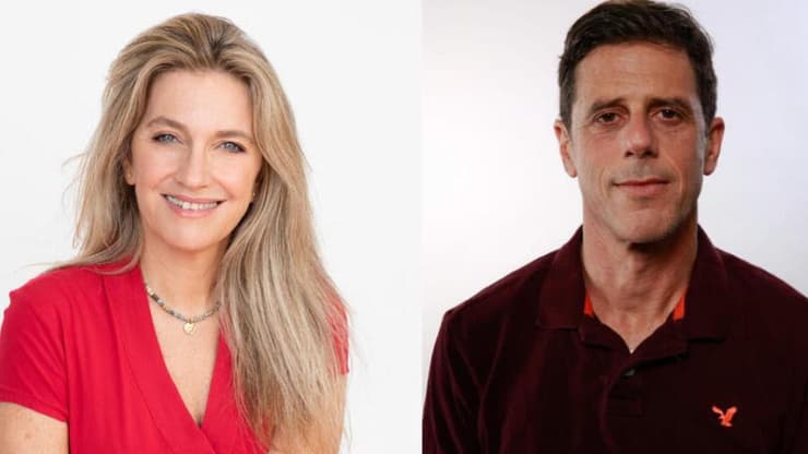 שירלי יובל-יאיר ומיקי הרלינג. "מומחה בהטמעת הרגלים" (צילום: כפיר זיו ועידו לביא ) שירלי ומיקי הרלינג