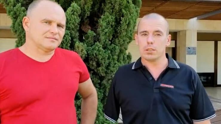 "מקווה שיוכלו לעזור לנו לחזור לחיים רגילים". דנילו ואולכסנדר (צילום: דוברות המרכז הרפואי שיבא) דנילו ואולכסנדר