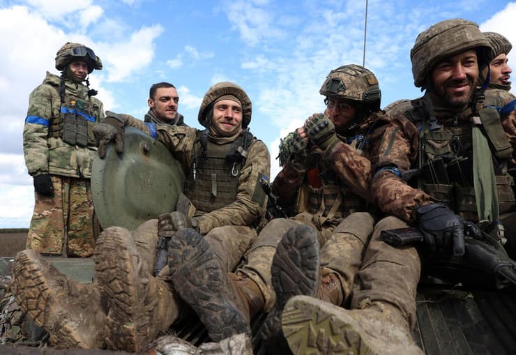 צבא אוקראינה ליד לימאן
