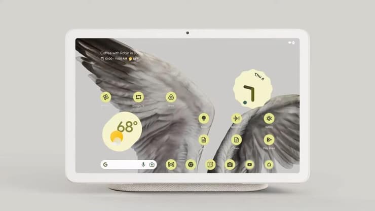 יחד עם תחנת עגינה ייעודית: Google Pixel Tablet