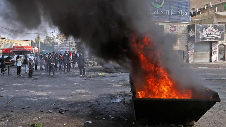 עימותים בין פלסטינים לכוחות הביטחון במחנה פליטים שועפט