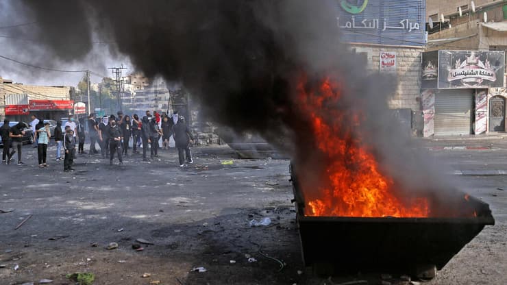 עימותים בין פלסטינים לכוחות הביטחון במחנה פליטים שועפט