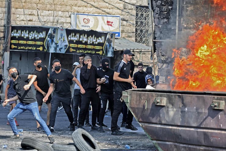 עימותים בין פלסטינים לכוחות הביטחון במחנה פליטים שועפט