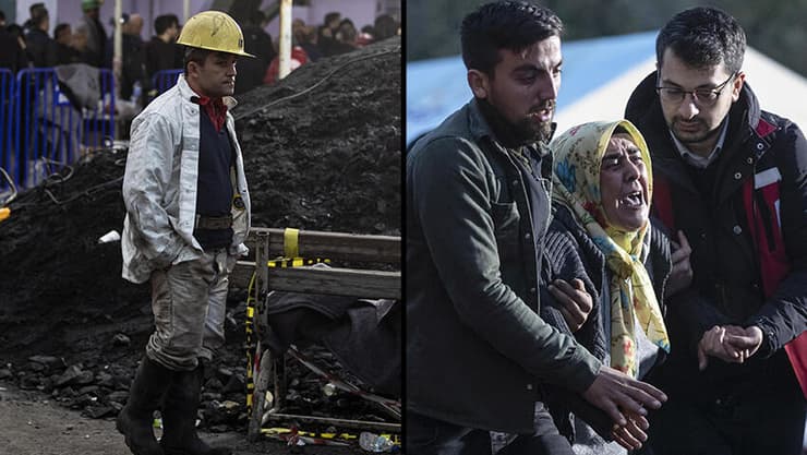 זירת פיצוץ מכרה הפחם בטורקיה