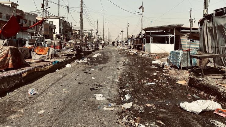 עוני מחפיר ברחובות סאדר־סיטי
