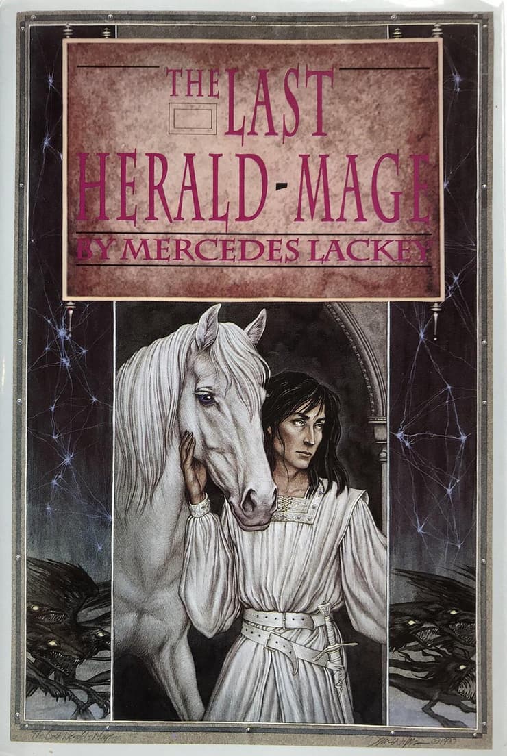 כריכת ספרה של מרצדס לאקי, "The last herald-mage"
