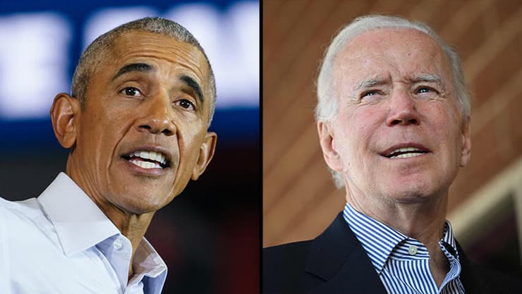 ביידן והנשיא לשעבר אובמה. יצילו את הדמוקרטים מהפסד?