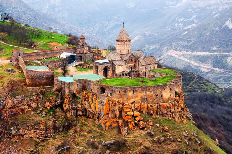 מנזר טאטב ששוכן בדרום-מזרח ארמניה