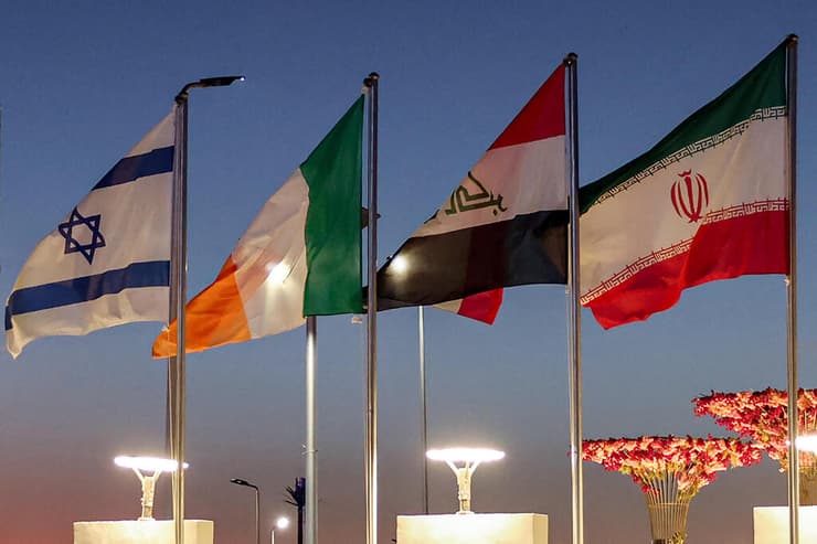 דגל ישראל לא רחוק מדגל איראן בוועידת האקלים בשארם א-שייח