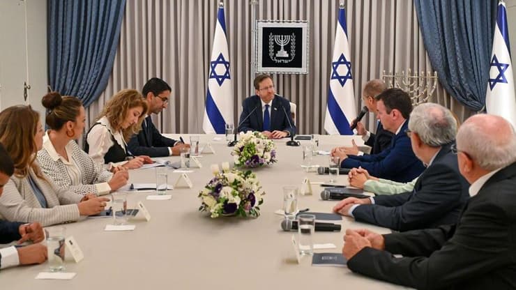 ישראל ביתנו בסבב ההתייעצויות עם הנשיא לקראת הרכבת הממשלה