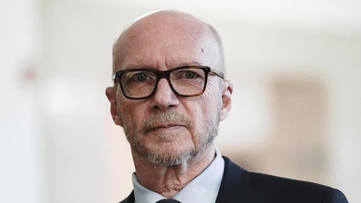 פול האגיס בבית המשפט בניו יורק (צילום: AP Photo/Julia Nikhinson) פול האגיס בבית המשפט בניו יורק