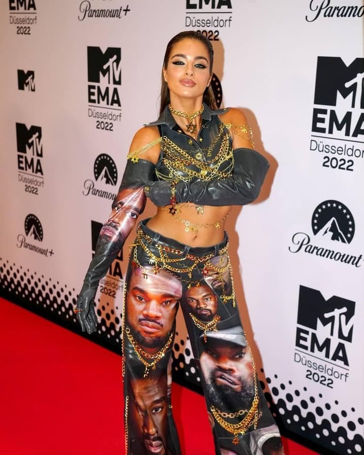 נועה קירל בטקס פרסי MTV בגרמניה, 2022