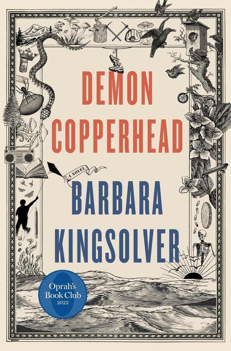 כריכת ספרה של ברברה קינגסלובר, Demon Copperhead