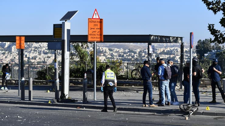 זירת האירוע בירושלים