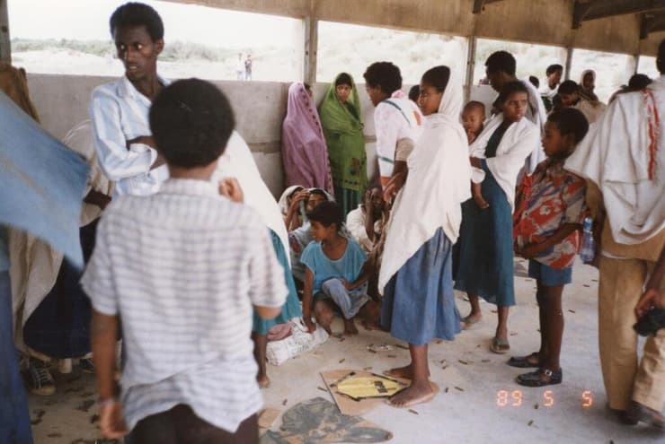 עולים מאתיופיה שהגיעו ארצה דרך סודן