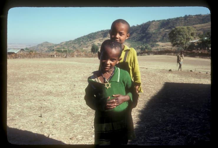 אמבובר, אתיופיה, 1978. צולם בידי דיפלומט אמריקני שסייע בארגון מבצע משה