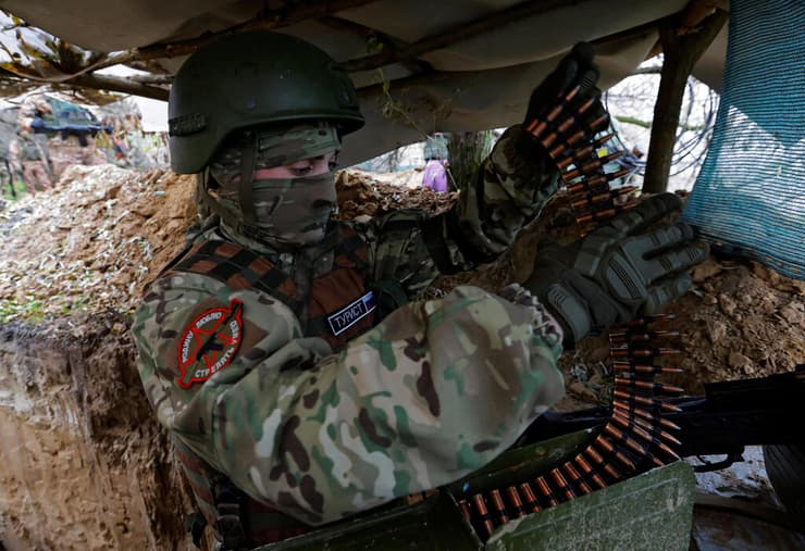 חיילים של צבא רוסיה באזור זפוריז'יה מלחמה אוקראינה