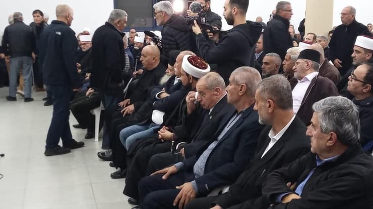 משלחת של הרשות הפלסטינית הגיע לניחום אבלים בבית משפחתו של טירן פרו