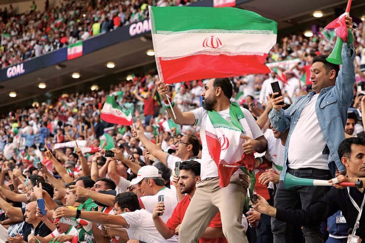 אוהדי נבחרת איראן מונדיאל קטאר