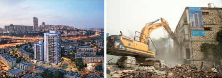 ‎סביוני קטמון החדשה בירושליםֹ של חברת אפריקה ישראל הפתרון להיצע הקרקע יגיע מתחום ההתחדשות העירונית 