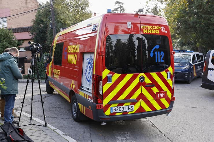 ספרד פיצוץ מעטפת נפץ ב שגרירות אוקראינה ב מדריד