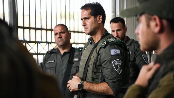  סיור מפקד משמר הגבול ניצב אמיר כהן בגזרת עוטף ירושלים