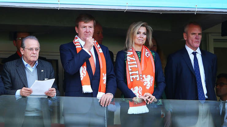 המלך וילם-אלכסנדר המלכה מקסימה הולנד מונדיאל 2014