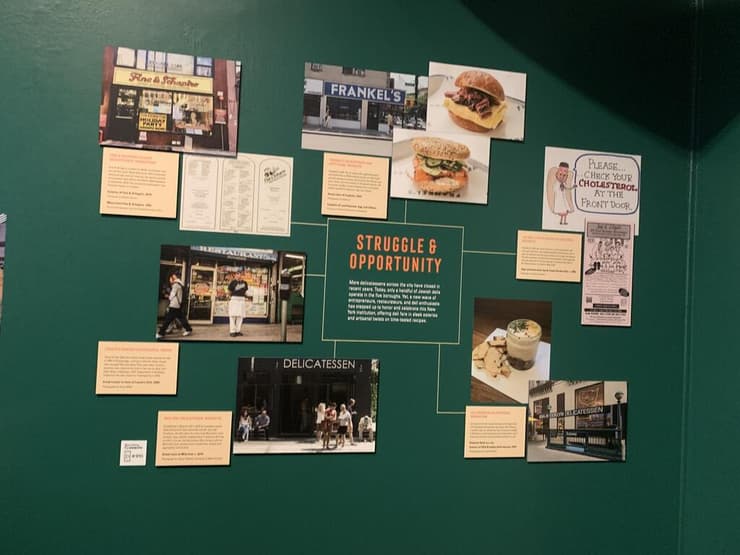תערוכה אוכל יהודי ניו יורק