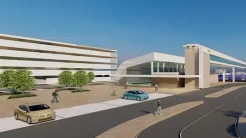 הדמית תחנת הרכבת בבית יהושוע