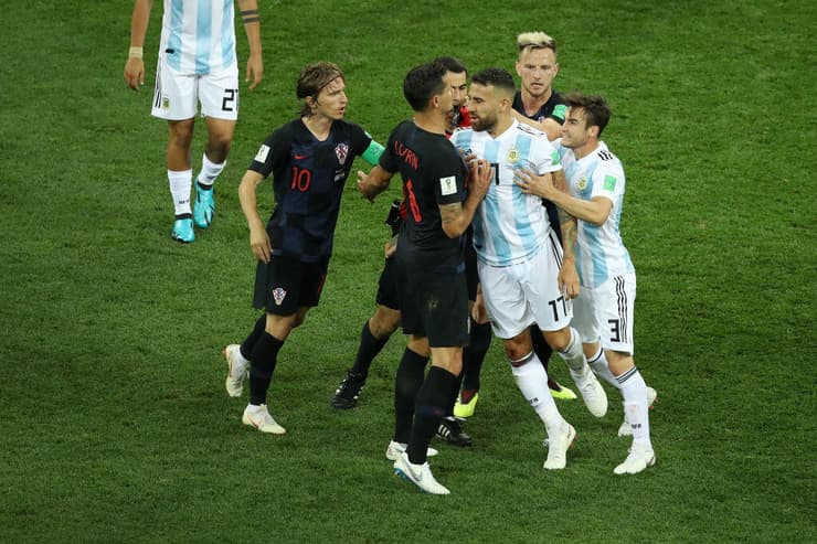 קרואטיה מול ארגנטינה במונדיאל ב-2018 (צילום: gettyimages) קרואטיה מול ארגנטינה במונדיאל ב-2018