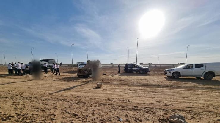 החטוף הוחזק כדי לדרוש כופר על רקע חוב כספי ופעילות פלילית. זירת מעצר החשודים בחטיפה (צילום: דוברות המשטרה) זירת המעצר של החשדוים בחטיפה