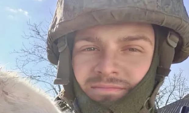ניקיה צ'יברין חייל שערק מצבא רוסיה אחרי ששירת ב מלחמה ב אוקראינה