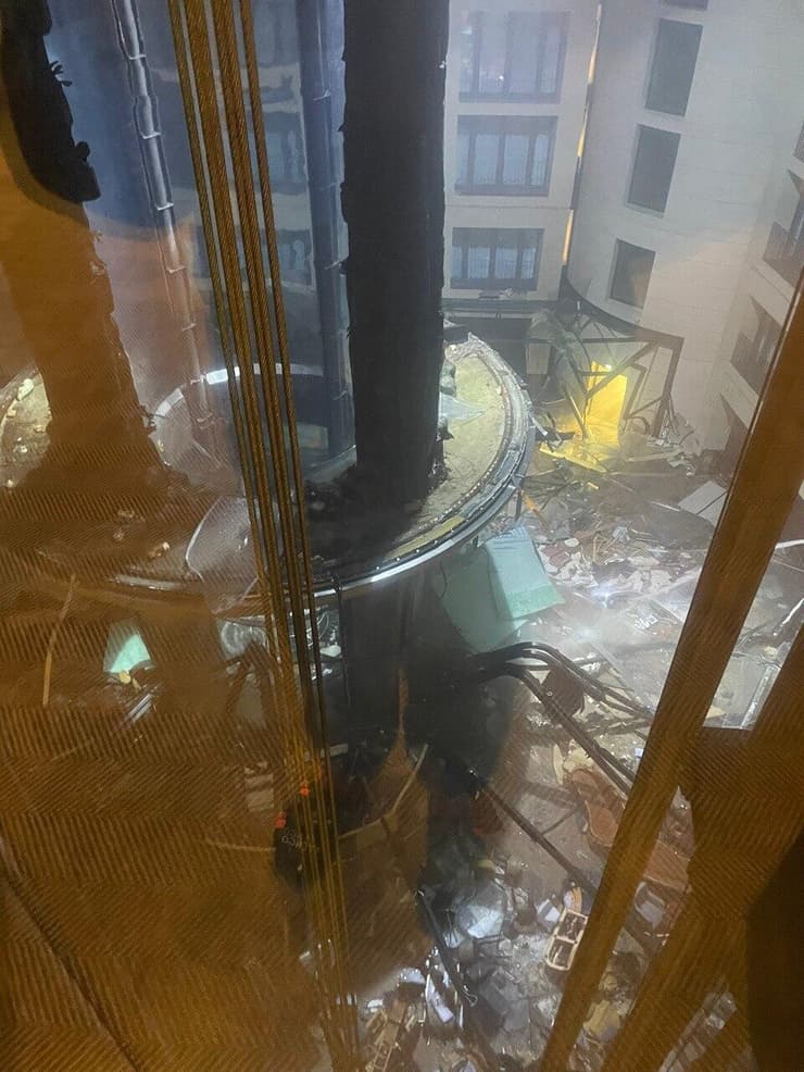 אקווריום התפוצץ במלון רדיסון בלו בברלין